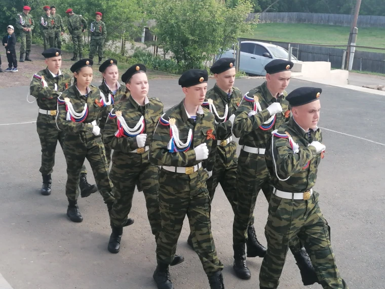 Военно-спортивные состязания "Зарница", посвященные 78-летию Победы в Великой Отечественной войне..